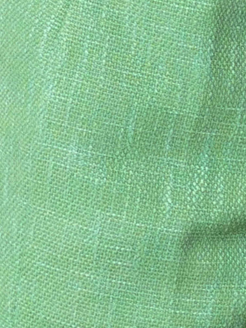 Harlow G Capri Charm Shorts green textured fabric detail 